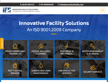 Tablet Screenshot of innovativefacility.com